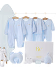 Baby gift set with whale theme and baby clothes set