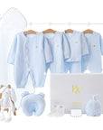 Baby gift set with whale theme and baby clothes set