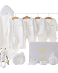 Baby gift set with whale theme and baby clothes set