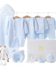 Baby gift set with whale theme and baby clothes set