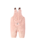 Sherpa Fleece Overalls -Pink