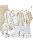 Heavenly Luxe baby gift set with clothes and socks
