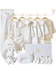 Heavenly Luxe baby gift set with clothes and socks
