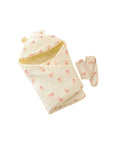 Cotton baby swaddle wrap for newborn infant clothing