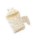 Olive Teddy Bear Baby Wrap