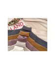 Infant knitted baby sweater in soft cotton, unisex fit