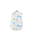 Infant sleeping bag with one-shoulder safety design