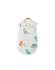 Infant sleeping bag with one-shoulder safety design