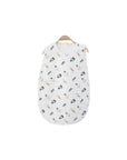 Infant sleeping bag with one-shoulder safety design