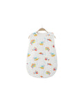 Infant sleeping bag with one-shoulder safety design