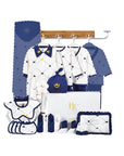 Unisex baby gift set with clothes and gloves for newborns