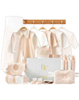 Little Angel baby gift set with socks, gloves, and outfits