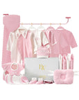 Little Angel baby gift set with socks, gloves, and outfits