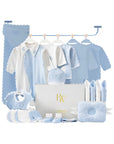 Little Angel baby gift set with socks, gloves, and outfits