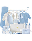 Little Angel baby gift set with socks, gloves, and outfits