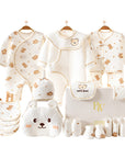 Welcome baby gift set with socks and cotton clothing
