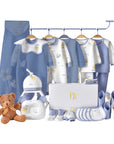 baby gift set with baby clothes and socks for newborn boys