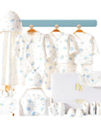Moon-themed baby gift set with cotton baby clothes
