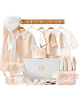 Little Angel baby gift set with socks, gloves, and outfits