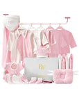 Little Angel baby gift set with socks, gloves, and outfits