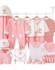 Tiger baby gift set with bodysuit, socks, and mittens