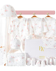 Moon-themed baby gift set with cotton baby clothes