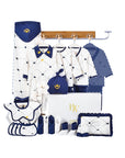 Unisex baby gift set with clothes and gloves for newborns
