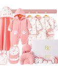 kitten paws baby gift set – baby shower newborn clothes set