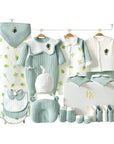 Cactus baby gift set with cotton clothing and gloves