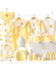 Golden Grove baby gift set with newborn baby clothes set