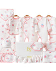 Strawberry baby girl gift set for naming ceremony and baby shower