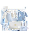 Little Angel baby gift set with socks, gloves, and outfits