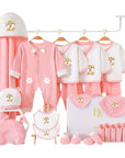 Tiger baby gift set with bodysuit, socks, and mittens