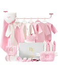 Little Angel baby gift set with socks, gloves, and outfits