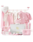 Little Angel baby gift set with socks, gloves, and outfits