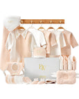 Little Angel baby gift set with socks, gloves, and outfits