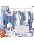 baby gift set with baby clothes and socks for newborn boys