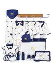 Unisex baby gift set with clothes and gloves for newborns