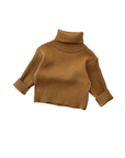 Infant knitted baby sweater in soft cotton, unisex fit