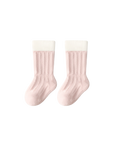 Soft Ribbed Baby Socks Thick Cotton Warm Set