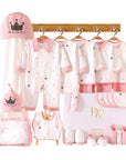 Angel Crown baby gift set with baby clothes and shower items