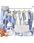 baby gift set with baby clothes and socks for newborn boys