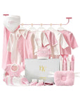 Little Angel baby gift set with socks, gloves, and outfits