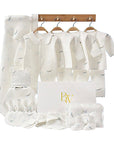 Newborn gift set with baby clothes and socks