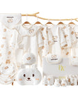 Welcome baby gift set with socks and cotton clothing
