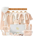 Little Angel baby gift set with socks, gloves, and outfits