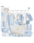 Little Angel baby gift set with socks, gloves, and outfits