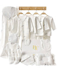 Newborn gift set with baby clothes and socks