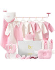 Little Angel baby gift set with socks, gloves, and outfits