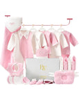 Little Angel baby gift set with socks, gloves, and outfits